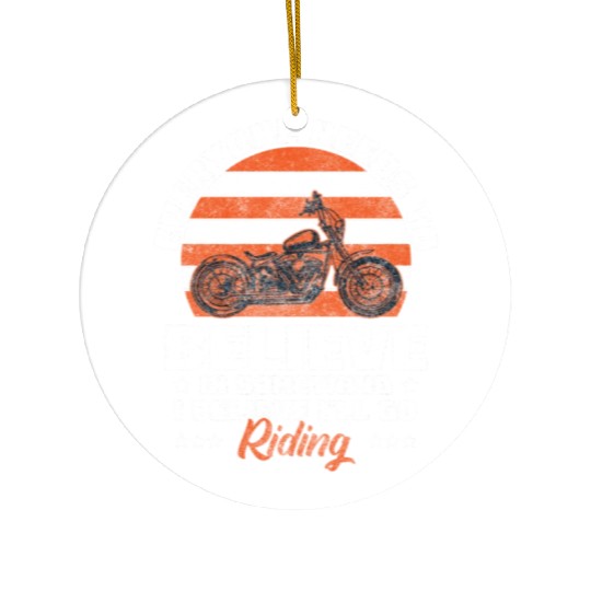 Biker Racing Motocross Ceramic Ornaments