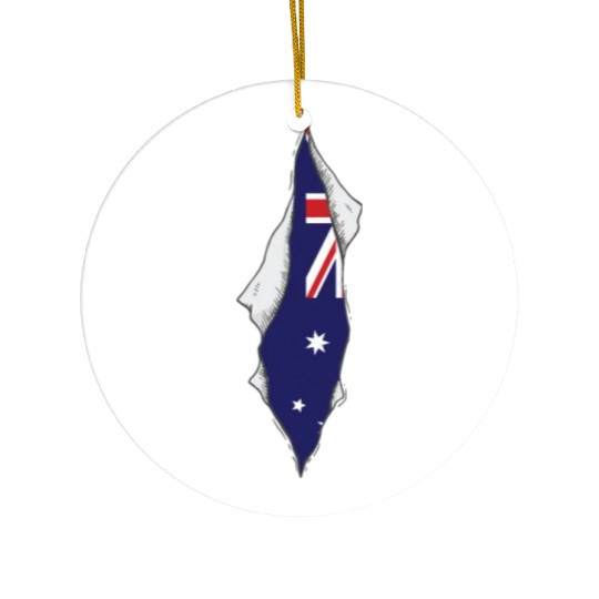 australian flag proud australia Ceramic Ornaments