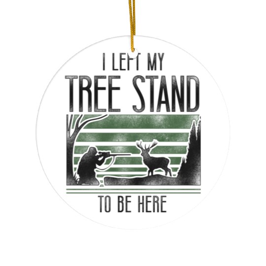 Buck Deer Hunting Hunter Vintage I Ceramic Ornaments