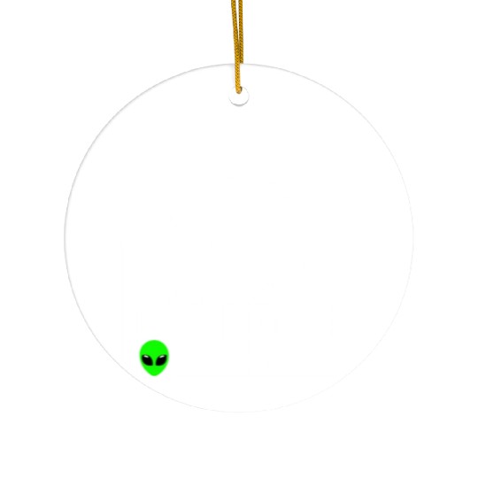 Alien Gift Extraterrestrial UFO AREA 51 Sci-fi Ceramic Ornaments