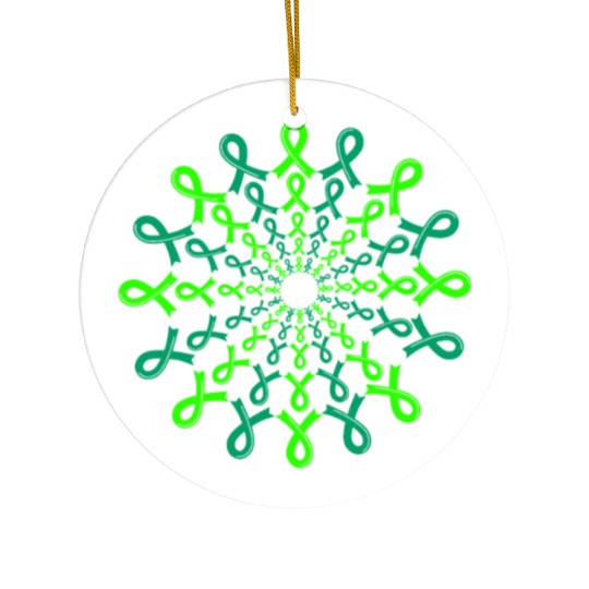 Gastroparesis Awareness Support Squad Cancer Ceramic Ornaments