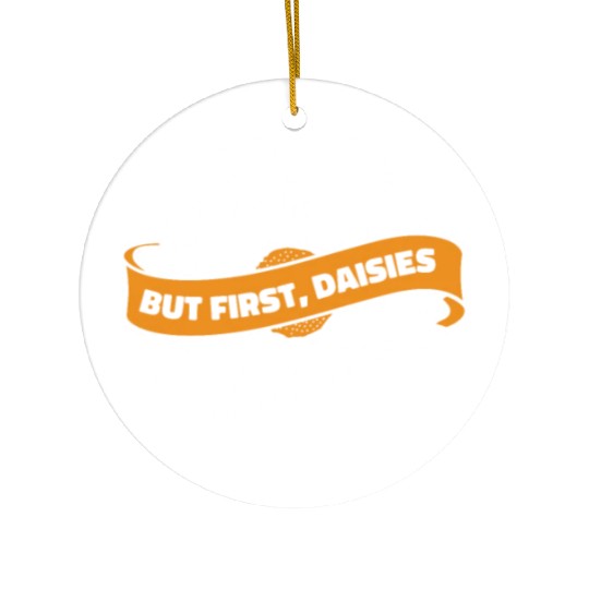 Daisy Garden Gardening Gardener Ceramic Ornaments