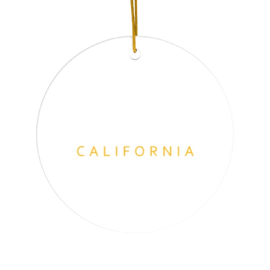 san francisco california Ceramic Ornaments