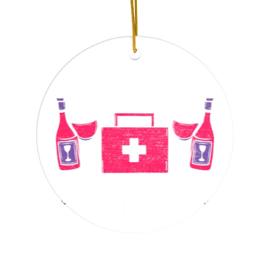 Pharmd Grad I Wined A Lot But I Dit It Graduation Ceramic Ornaments