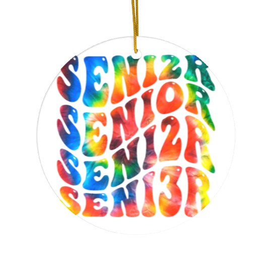 Senior Graduation Back To School Class of 2023 Ceramic Ornaments