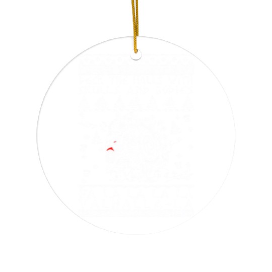 Deck The Halls Fa Valhalla La Ceramic Ornaments