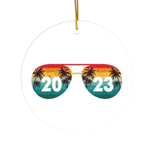 My Last First Day Senior Class Of 2023 Ceramic Ornaments