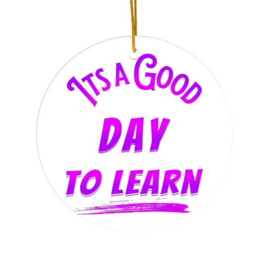 It's a good Day to learn Ceramic Ornaments