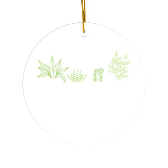 I Was Told There Would Be Plants Succulent Plant O Ceramic Ornaments