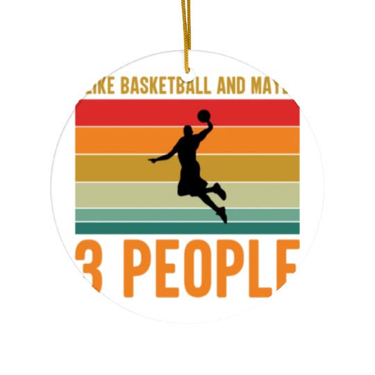 Basketball Gift Ceramic Ornaments