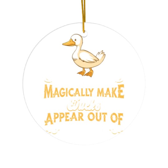 Duck Hunting Ceramic Ornaments