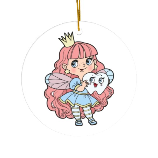 Tooth Fairy Ceramic Ornaments