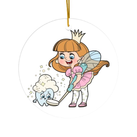 Tooth Fairy Ceramic Ornaments
