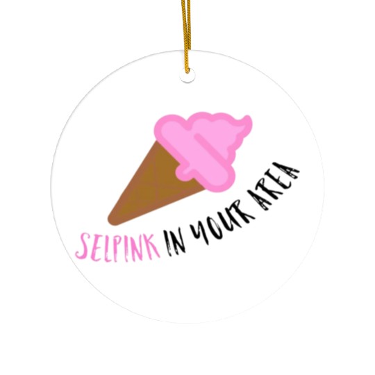 Comedy Ice Scream Ceramic Ornaments