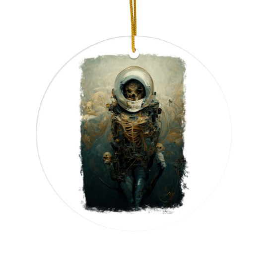 Into the Unknown Classic Ceramic Ornaments