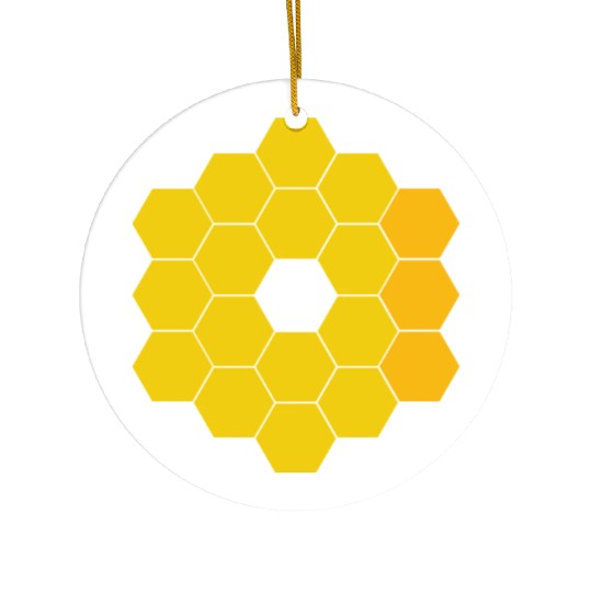 JWST James Webb Space Telescope Science Universe Ceramic Ornaments