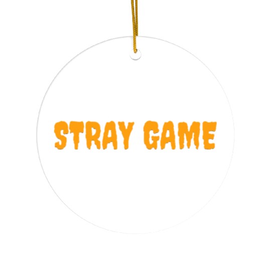 stray video game, stray cat game, stray game Ceramic Ornaments