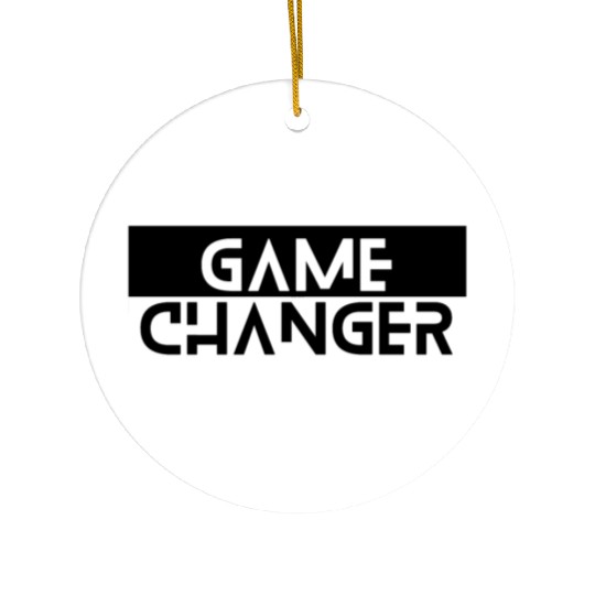 The Game Changer Ceramic Ornaments