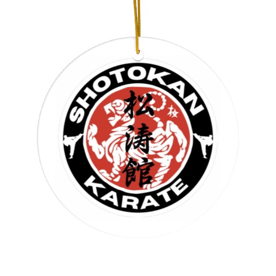 Karate Shotokan Martial Arts Ceramic Ornaments