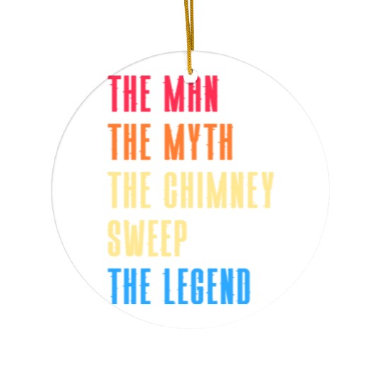 Profession Fireplace Chimney Sweep Ceramic Ornaments