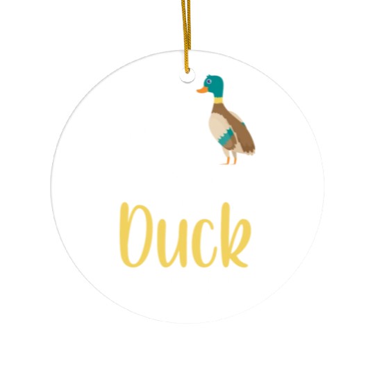 Duck Muscovy Duck Nature Ceramic Ornaments