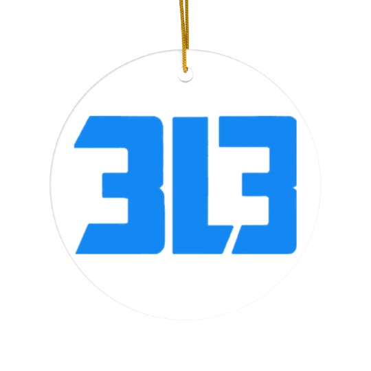 detroit lions 313 Ceramic Ornaments