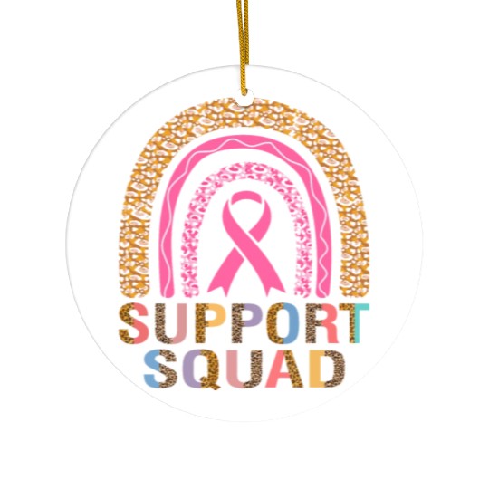 SUPPORT SQUAD Ceramic Ornaments