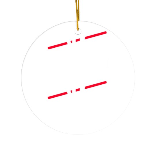 No Pain No Gain Motivational Saying Ceramic Ornaments