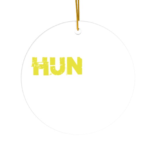 Huncle Eroded Yellow Ceramic Ornaments