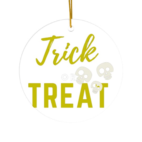 trick or treat Ceramic Ornaments