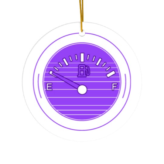 Lupus Awareness Ceramic Ornaments, Mostly Running Empty,