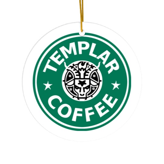 Knights' Templar Coffee Ceramic Ornaments