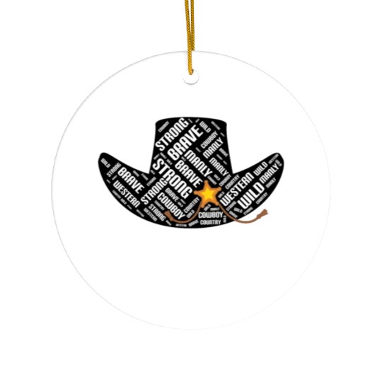 THIS AIN'T MY FIRST RODEO Ceramic Ornaments