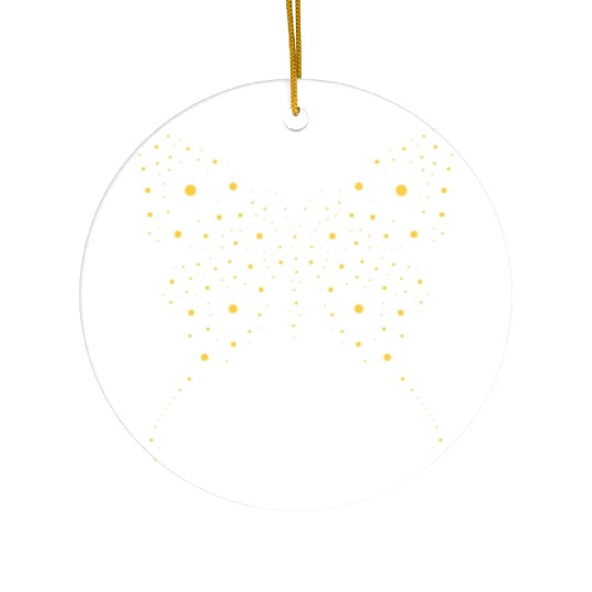 Cute Daisy Butterfly Women Gardening Flower Ceramic Ornaments