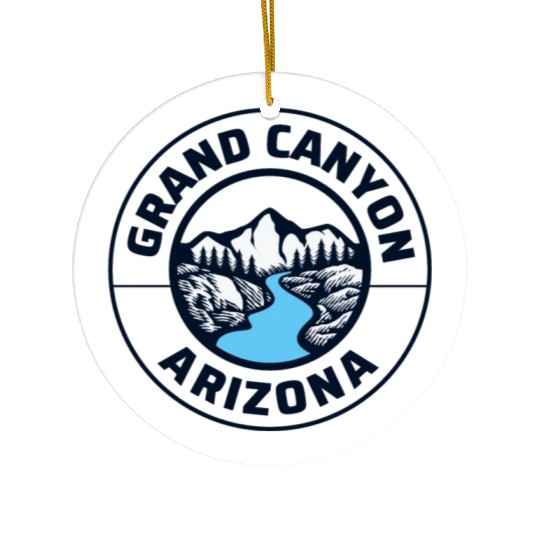 Grand Canyon Arizonna State Lovers Mountains Nature Ceramic Ornaments