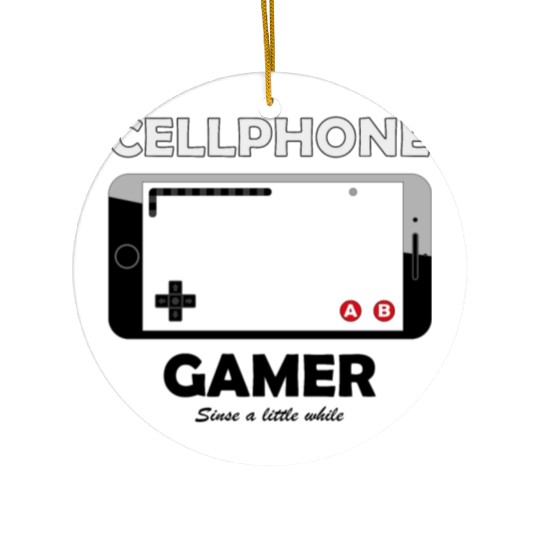 Cellphone Gamer Ceramic Ornaments