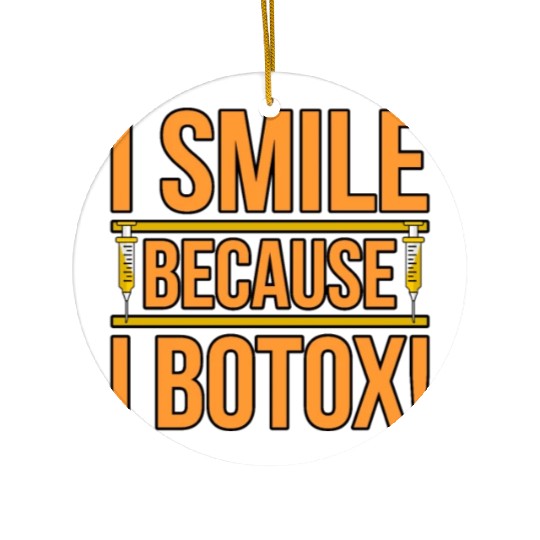 Aesthetic Nurse Botox Injector Gift Ceramic Ornaments