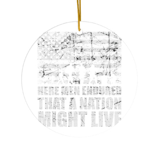 Veterans Day Ceramic Ornaments