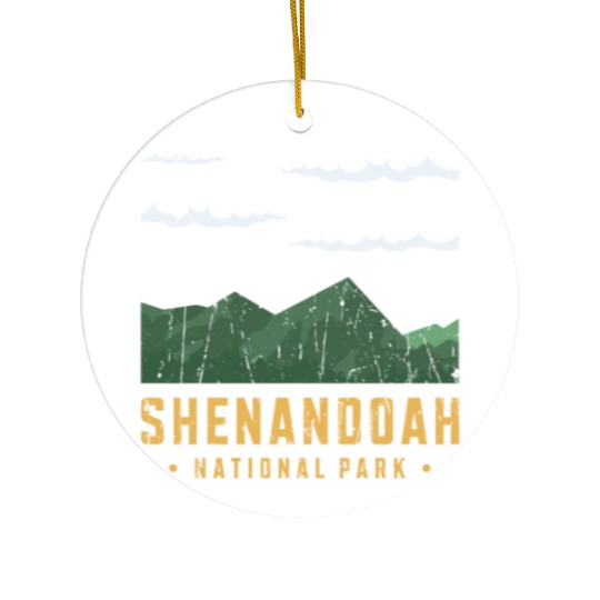 Shenandoah National Park - nature Ceramic Ornaments