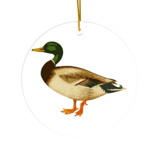 Mallard Duck Cute Duck Wild Duck Lover Ceramic Ornaments