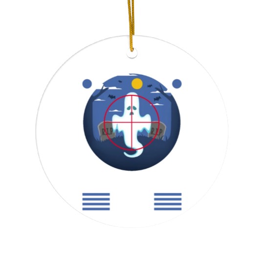 This is my ghost hunting Ceramic Ornaments