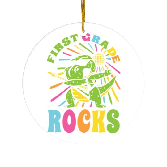 First Grader Awesome Back To School Lifestyle Gift Ceramic Ornaments