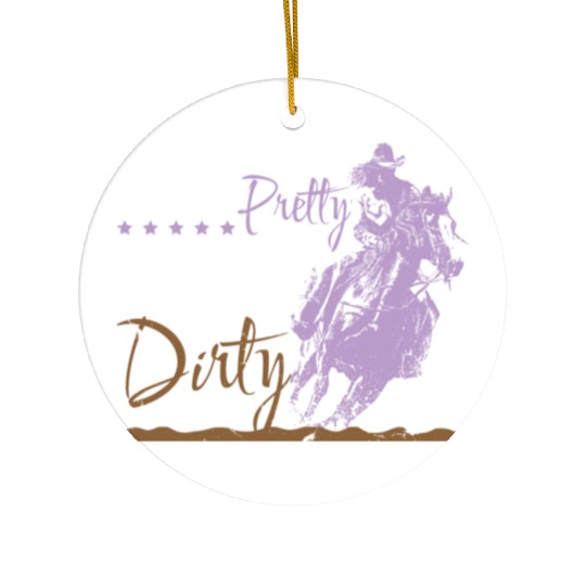 Forever Horseback Riding Equestrian Lifestyle Gift Ceramic Ornaments