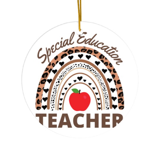 Special Education teacher Ceramic Ornaments