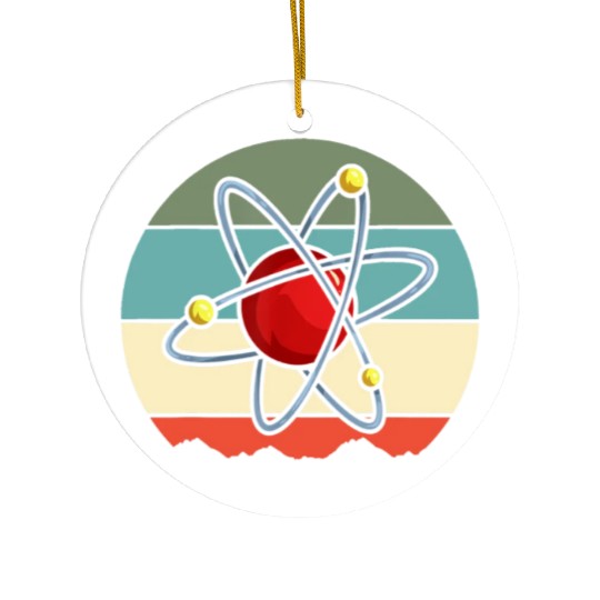 Science Chemistry Physics Teacher Ceramic Ornaments