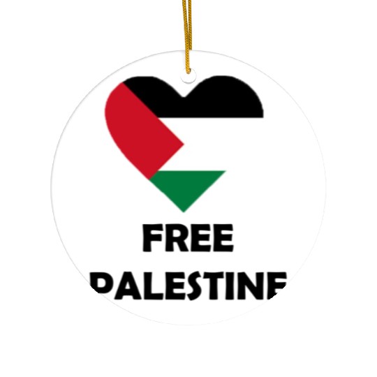 free palestine Ceramic Ornaments