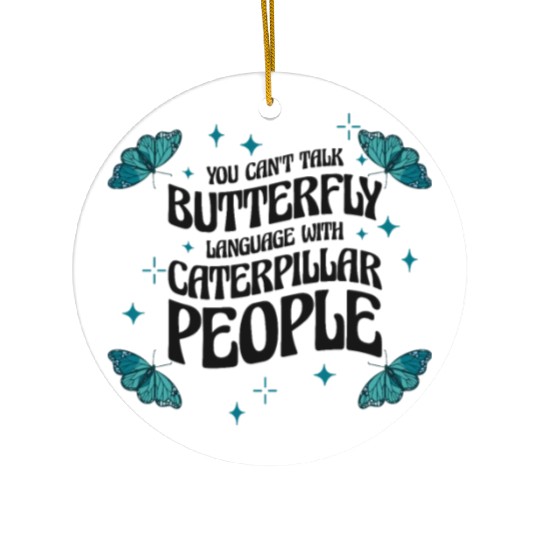 Celestial Art Butterfly Talking Mystical Insect Ceramic Ornaments