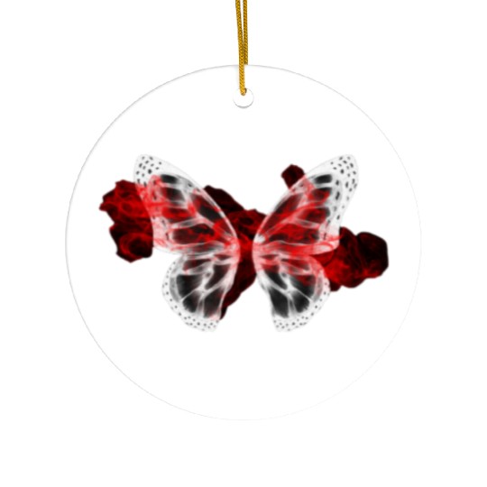red cloud butterfly back to school ,hallowen Ceramic Ornaments
