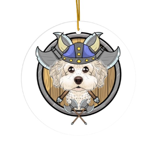 Bichon Frise I Valhalla I Viking Ceramic Ornaments