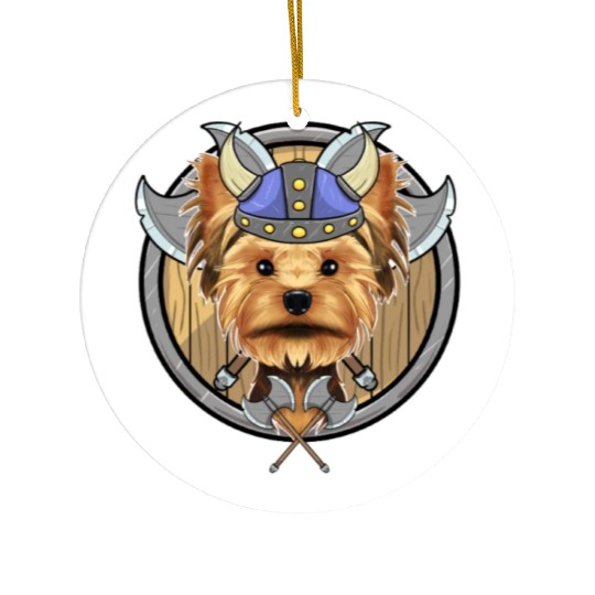 Yorkshire Terrier I Valhalla I Viking Ceramic Ornaments